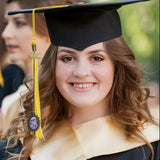 Personalized Graduation Cap Charm with Memorial Photo