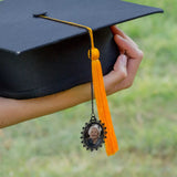 Personalized Graduation Cap Charm with Memorial Photo