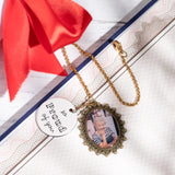 Personalized Graduation Cap Charm with Memorial Photo