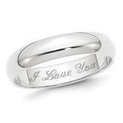 10K/14K Gold PersonalizedEngraved Ring