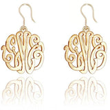 10K/14K Gold Personalized Monogram Earring