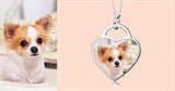 Personalised photo Necklace & Picture Jewellery in s925 Sterling Silver