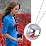 unique [lest we forget] helmet necklace brooch by one ,stunning masterpiece handcrafted 925 silver of British Spirit Dunkirk