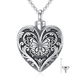 Sunflower Cremation Jewelry for Ashes Sterling Silver Urn Necklace for Ashes Women Men Cherish Memories Jewelry to Keep Someone Near to You