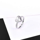 925 Sterling Silver Hummingbird Heart Urn Ring for Ashes I Carry You with Me Cremation Jewelry Hummingbird Ring