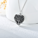 Sunflower Cremation Jewelry for Ashes Sterling Silver Urn Necklace for Ashes Women Men Cherish Memories Jewelry to Keep Someone Near to You