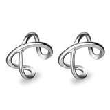 Cuff Earring for Women 925 Sterling Silver Non Pierced Ear Cartilage Clip Earrings for Women Girl