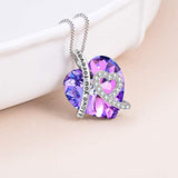 Heart Necklace ♥Jewelry Gifts for Women♥ Crystals from Crystal, Jewelry with Gifts Package