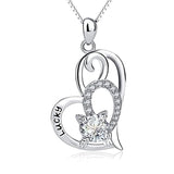 925 Sterling Silver Lucky Cat Pendant Necklace Jewelry