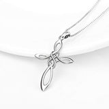 Celtic Knot Cross Necklace Infinity Love Irish Celtics Jewelry