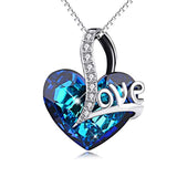 Heart Necklace ♥Jewelry Gifts for Women♥ Crystals from Crystal Jewelry