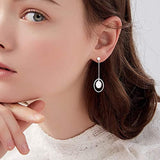 Threader Earrings Tassel Dangle Drop 925 Sterling Silver Earring for Women