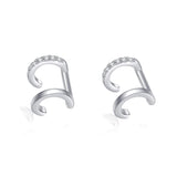 Cuff Earring for Women 925 Sterling Silver Ear Cartilage Clip Earrings for Women Girl