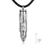 Angel Hamsa Bullet Urn Necklaces for Ashes