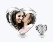 SWAROVSKI HEART PHOTO CHARM