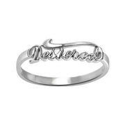 10K/14K Gold Personalized Script Name Ring