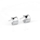 925 Sterling Silver Geometric Shape Studs