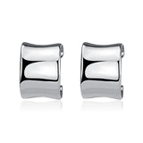 925 Sterling Silver Geometric Shape Studs