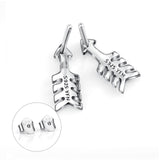 925 Sterling Silver Arrow Style stud earring