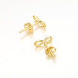 925 Sterling Silver Elegant Infinity Studs