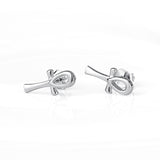 925 Sterling Silver Simple Natural Little Man Studs