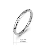 925 Sterling Silver Wedding Ring Jewelry Ring for New Couple for Woman