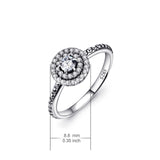 925 Sterling Silver  Jewelry Ring Wedding Ring for Woman