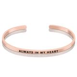 You Always In My Heart-925 Sterling Silver Bracelet