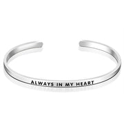 You Always In My Heart-925 Sterling Silver Bracelet