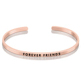 925 Sterling Silver Forever Friends Bangles