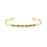 Love Series Customized Engraved Personalized Bangle Bracelet