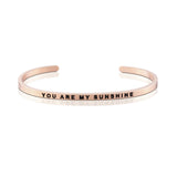 Love Series Customized Engraved Personalized Bangle Bracelet