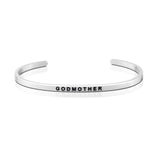 Love Series Customized Engraved Personalized Bangle Bracelet