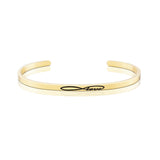 Love Series Customized Engraved Personalized Bangle Bracelet