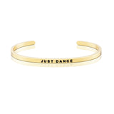 Happiness Series Customized Engraved Personalized Bangle Bracelet