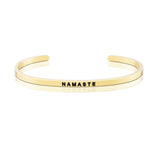 Happiness Series Customized Engraved Personalized Bangle Bracelet