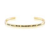 Happiness Series Customized Engraved Personalized Bangle Bracelet