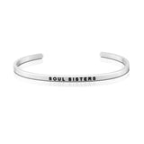 Happiness Series Customized Engraved Personalized Bangle Bracelet