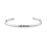 Peace series Customized Engraved Personalized Bangle Bracelet