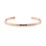 STRENGTH SERIES CUSTOMIZED ENGRAVED PERSONALIZED BANGLE BRACELET