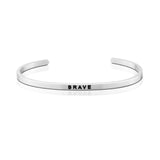 STRENGTH SERIES CUSTOMIZED ENGRAVED PERSONALIZED BANGLE BRACELET