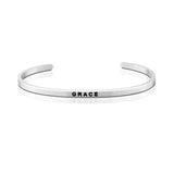 STRENGTH SERIES CUSTOMIZED ENGRAVED PERSONALIZED BANGLE BRACELET