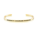 STRENGTH SERIES CUSTOMIZED ENGRAVED PERSONALIZED BANGLE BRACELET