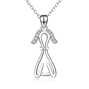 925 Sterling Silver Jewelry Pendant with Chain for Women Daughter Girlfriend