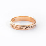 Copper/925 Sterling Silver Personalized  Engraved Ring