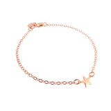 925 Sterling Silver Personalized Mini Star Bracelet Adjustable 6”-7.5”