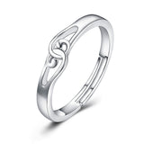 925 Sterling Silver Noble Elegant Infinity Ring