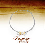 925 Sterling Silver Double Infinity Bracelet For Women Friends