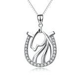 925 Sterling Silver Lovely Goat Shape Jewelry Necklace