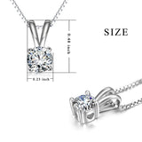 925 Sterling Silver Fashion Elegant Fine Jewels Necklace